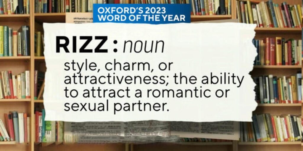 'Rizz' named word of the year 2023 by Oxford University Press