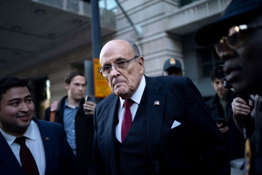 Giuliani seeks bankruptcy after $148 million judgment in defamation case