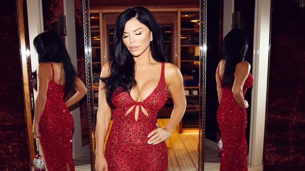 Inside Jeff Bezos' star-studded 60th birthday bash: Lauren Sanchez wows in a custom red gown paired with a $5K rocket bag