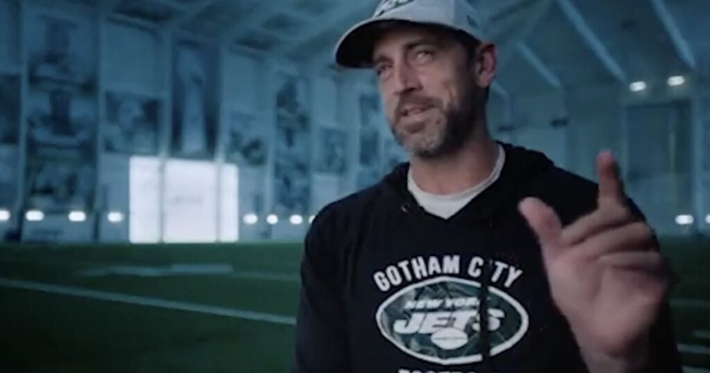 NFL Star Aaron Rodgers Hints Jimmy Kimmel Is On Epstein’s List, Kimmel Responds With Legal Threat