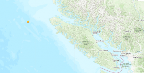 Third earthquake: magnitude 6.0 aftershock hits BC coast