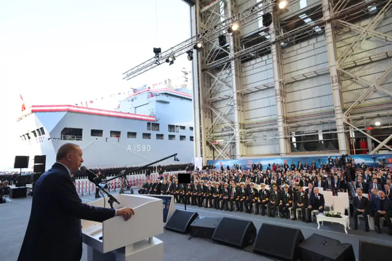 Turkish Navy strengthens its fleet by commissioning 4 new ships