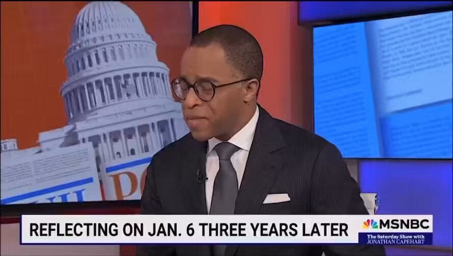 WATCH: MSNBC Host Bawls His Eyes Out While Discussing The Jan 6 Protests