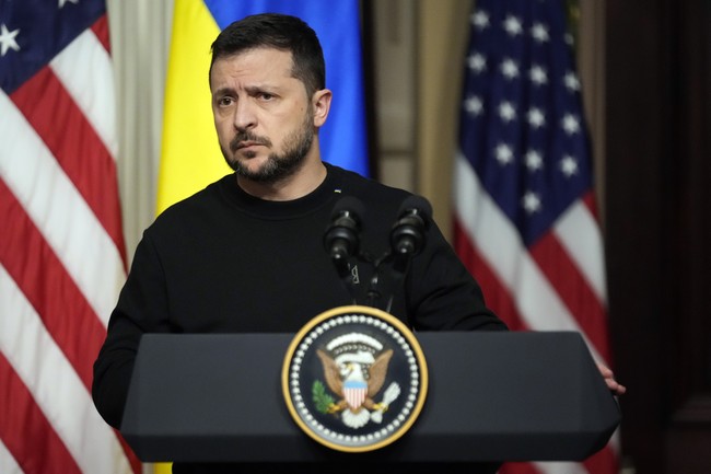 Zelensky: Trump’s Calls to End Ukraine War ‘Very Dangerous’