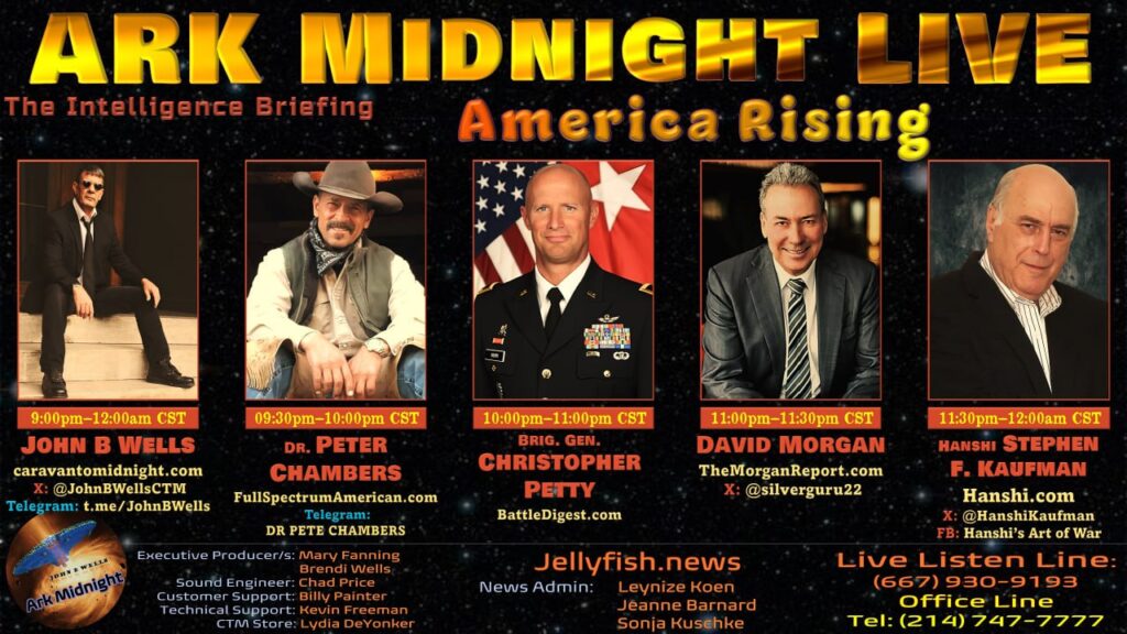 20 January 2024 : ArkMidnight Tonight - The Intelligence Briefing / America Rising