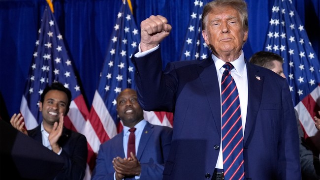 Victory in the Virgin Islands for Donald Trump As He Wins GOP Caucus There