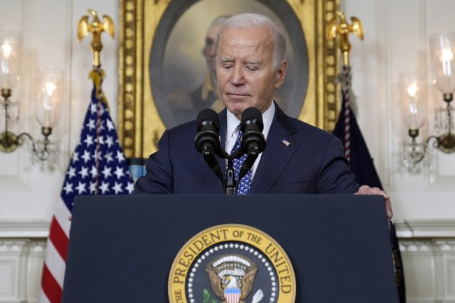 First Post-Hur Report Poll: 86% of Voters Think Biden Is Too Old to Serve Another Term