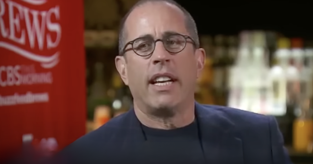 Jerry Seinfeld Shuts Down a “White Guilt” Reporter