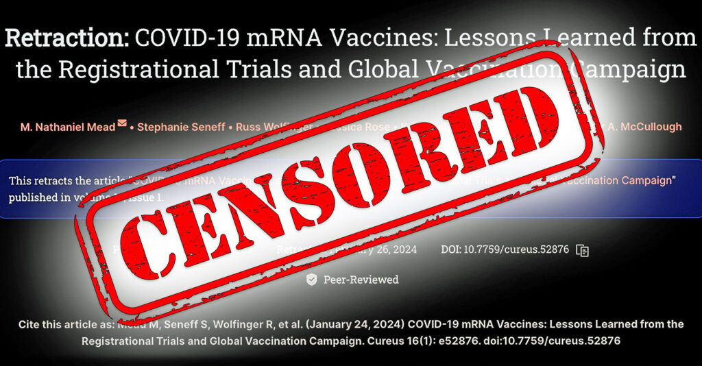 ‘Stunning Act of Scientific Censorship’: Journal Retracts Peer-Reviewed Study Critiquing COVID-19 Vaccine