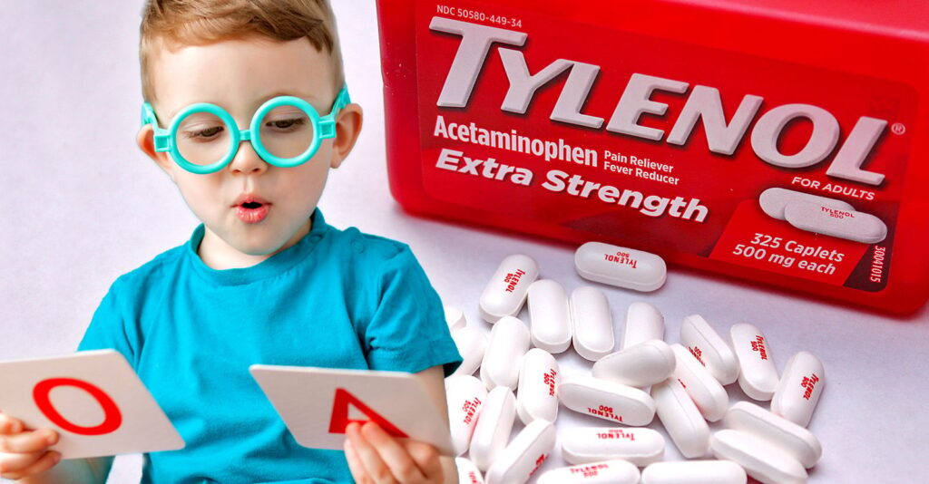 Tylenol Use During Pregnancy Linked to Delayed Language Development