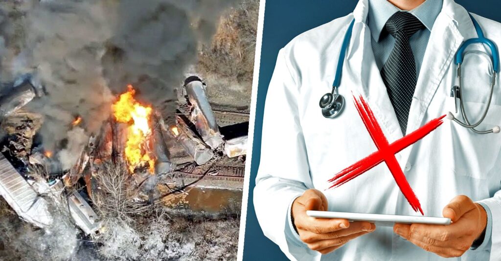 Why Were Doctors Asked to Not Test Patients for Chemicals After Ohio Train Derailment?