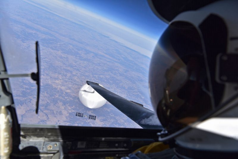 Military Monitoring New High-Altitude Balloon Moving Across Western U.S.