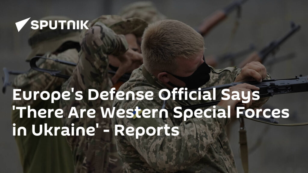 Europe's Defense Official Says 'There Are Western Special Forces in Ukraine' - Reports