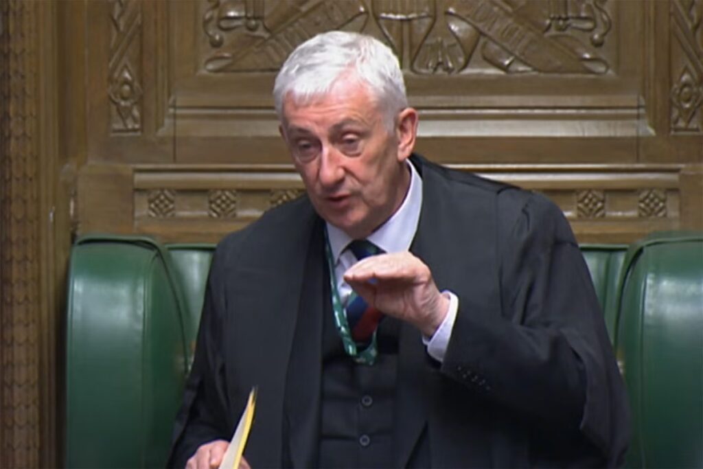 Sunak criticises Lindsay Hoyle over Gaza ceasefire vote as MPs sign no-confidence motion in speaker