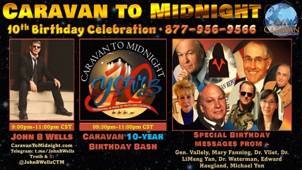 05 February : Caravan to Midnight 10 Year Birthday Bash!