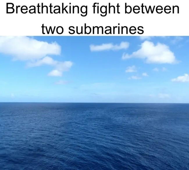 Breathtaking Fight Between Two Submarines