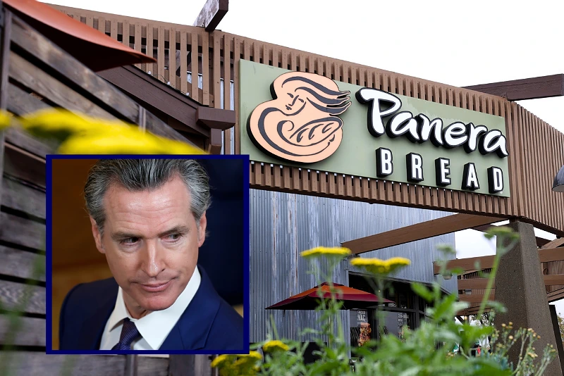Calif: Panera Bread Owner Donated Over $164K To Newsom, Business Exempt From State’s New $20 Minimum Wage Law