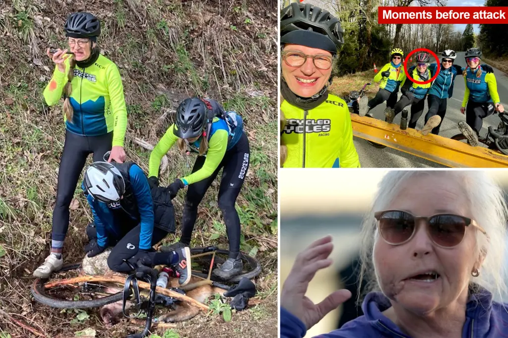 5 cyclists fought off wild cougar with rocks and sticks for 45 minutes to save their friend’s life: report