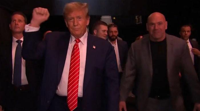 Crowd Chants ‘F**k Joe Biden’ After Trump Makes Surprise Appearance At UFC 299
