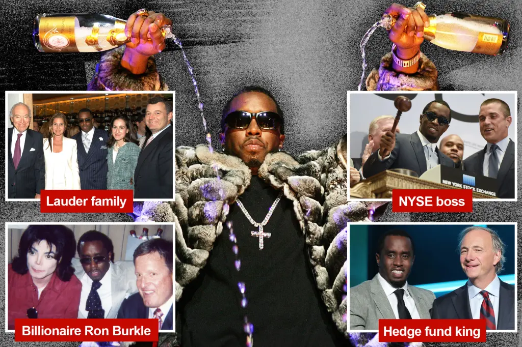 Secrets of Diddy’s billionaire boys club: Rapper wooed Wall Street elite — who praised him as ‘genius’ before sex-trafficking probe