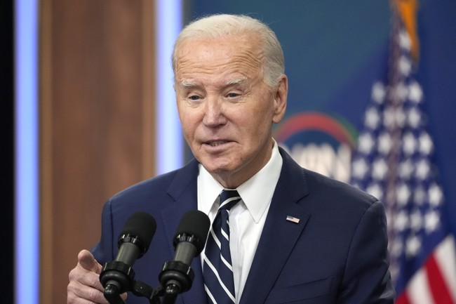 Report: Biden's 'Ironclad' Support for Israel Doesn't Include U.S. Backing Counterstrike Against Iran