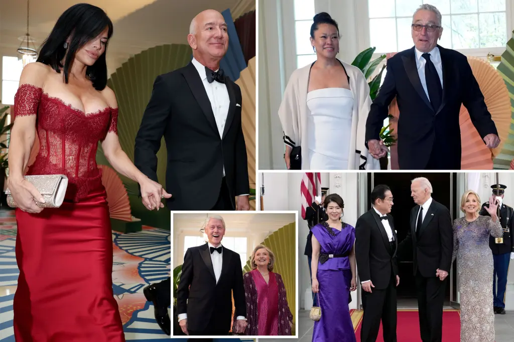 Biden hosts Big Tech moguls, Clintons, De Niro at state dinner for Japan PM, who compares countries’ relationship to ‘Star Trek’