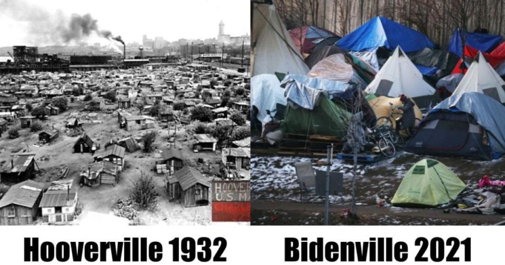 Introducing “Bidenvilles”…The Only Housing You Can Afford!
