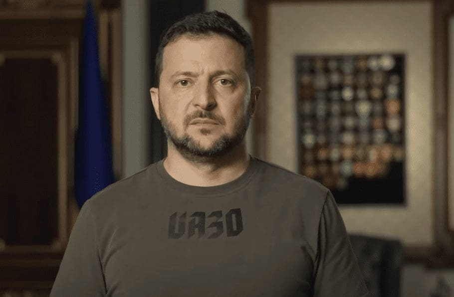 Ukrainian President Volodymyr Zelensky Whines about the West Supporting Israel More Than His Country