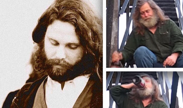 SHOCK CLAIM: Rocker Jim Morrison 'found ALIVE' living as homeless hippy in New York