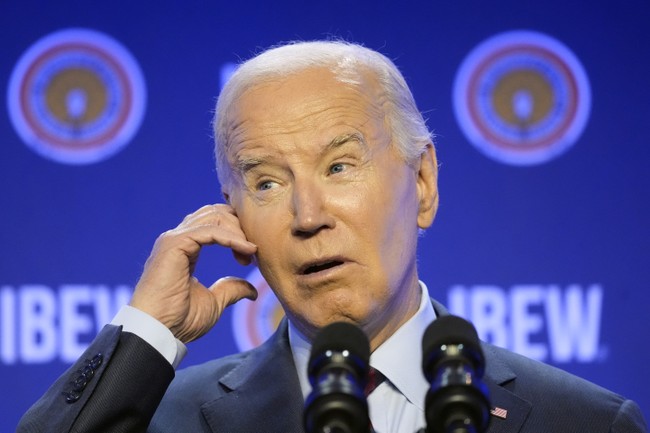 Old Joe Biden Goes to an Abortion Rally, Does the Most Tone-Deaf Thing Imaginable