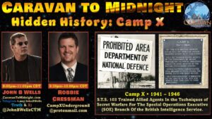 17 April 2024: Caravan to Midnight - Hidden History: Camp X