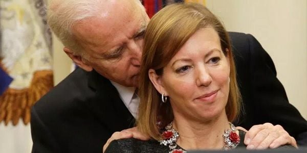 Video reminds voters how Biden 'sniffs children, and their mom's hair, too'
