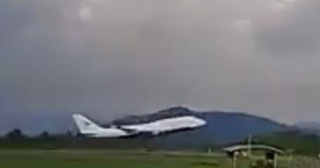 Boeing 747 Carrying Over 400 People Catches Fire After Takeoff, Emergency Landing