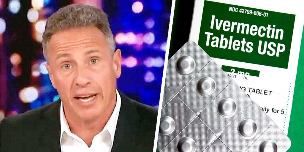 Chris Cuomo Admits to Taking Ivermectin, as New Study Shows It Reduced ICU Admissions by 83%
