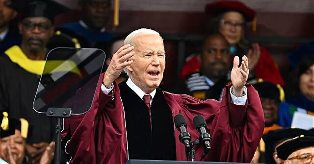 Watch — Biden Delivers Bleak Commencement Address: Black Men ‘Being Killed in the Street’