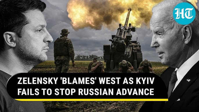Zelensky blames “the world” as Ukrainian army loses battle after battle