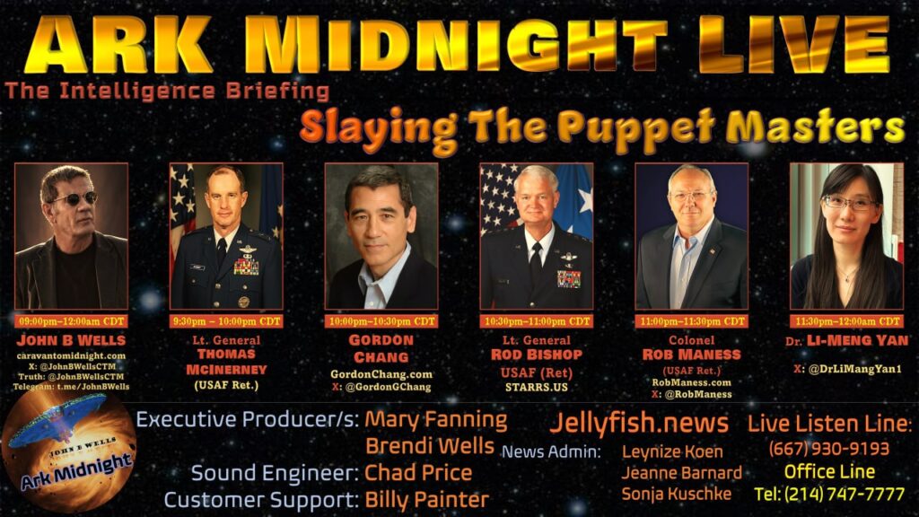 04 May 2024: Ark Midnight Tonight - The Intelligence Briefing/Slaying the Puppet Masters