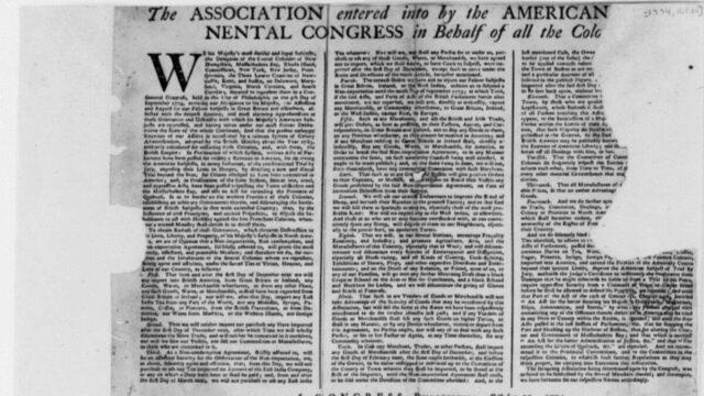 A Drive-By History Of America’s Freedom Documents: 1774 Articles Of Association (Video)