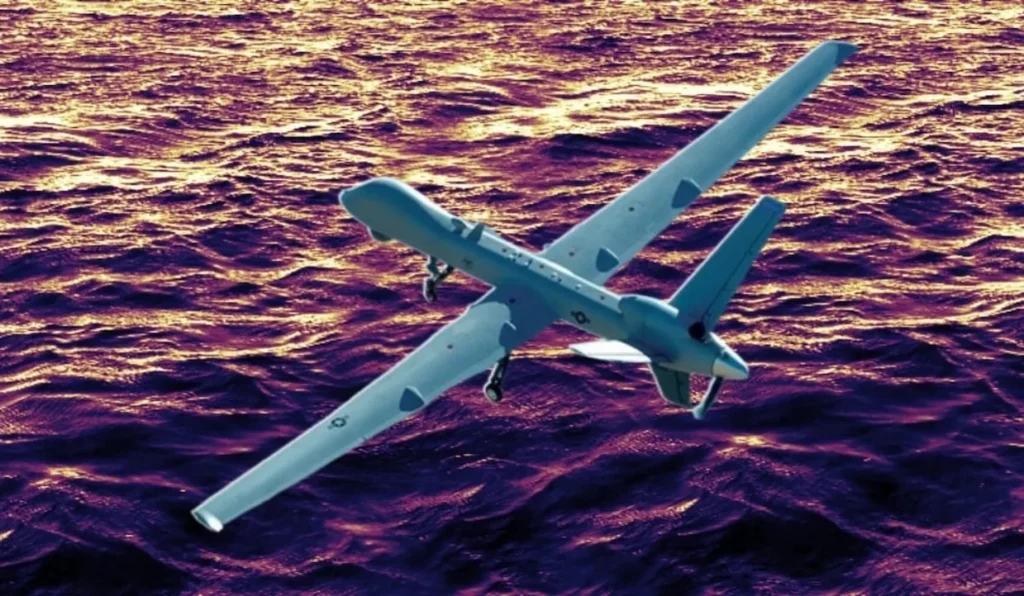 US DRONE SHOT DOWN OVER BLACK SEA! UAV from Sicilian USAF-CIA Station