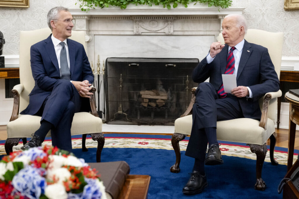 NATO Chief Tells Biden More Than 20 Allies Have Committed to Defense Spending Pledge