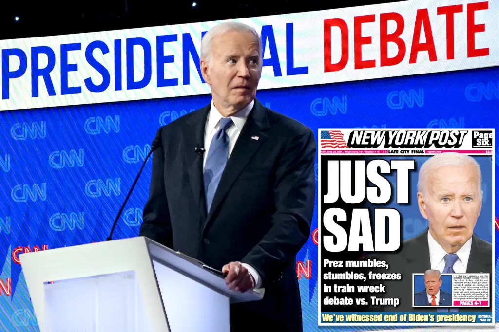 Biden’s candidacy in doubt after weak, frozen debate performance against Trump leaves Dems in ‘aggressive panic’