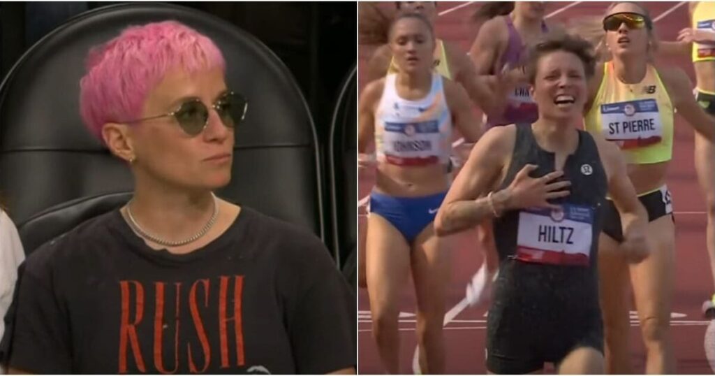 Megan Rapinoe cheers on trans, non-binary runner qualifying for Team USA in 2024 Olympics