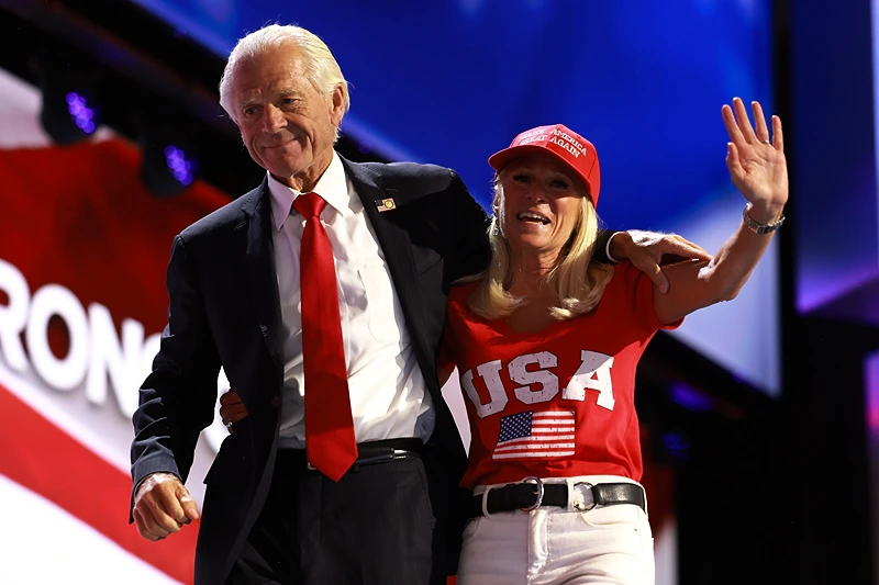 Peter Navarro Receives Warm Welcome At RNC Just Hours After Being Released From Prison