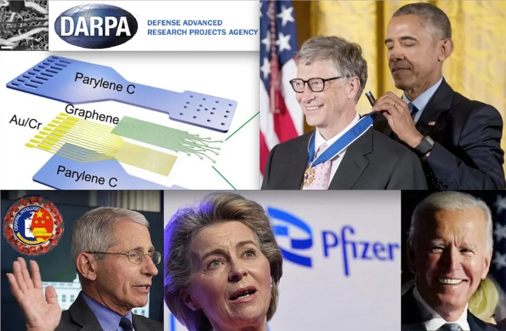 Huge NWO PLOT to Control Brains: SARS-Cov-2 by Fauci, Graphene by Darpa-Obama, Vaccines by Gates-Biden-EU