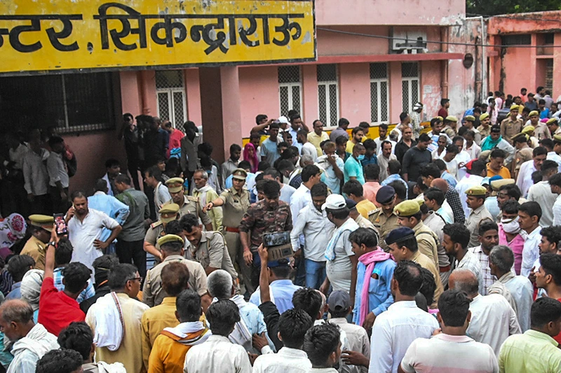 India: Stampede At Religious Hindu Gathering Leaves At Least 116 People Dead