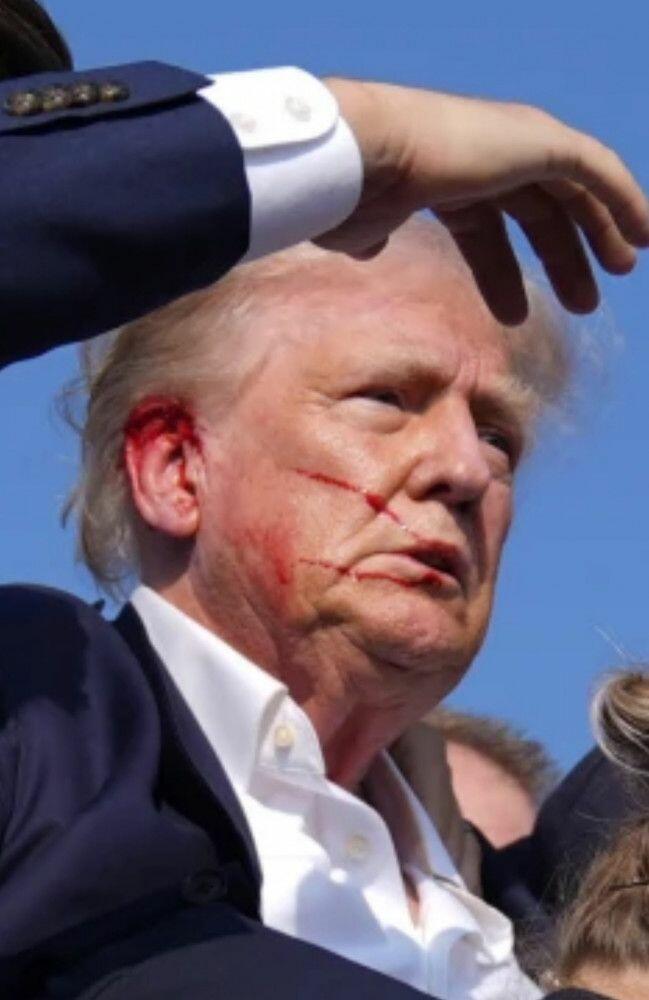 Trump Shot On Side Of Head, Rushed Off Stage In Assassination Attempt At Pennsylvania Rally