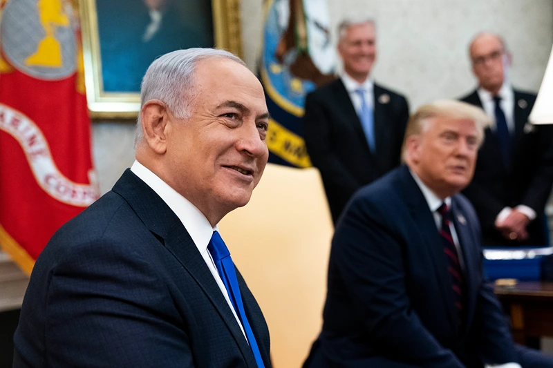 Netanyahu Visits U.S. This Week, Requests In-Person Meeting With Trump