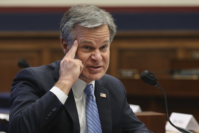 Trump Unloads on Chris Wray After FBI Boss Bizarrely Questions Whether He Was Actually Shot