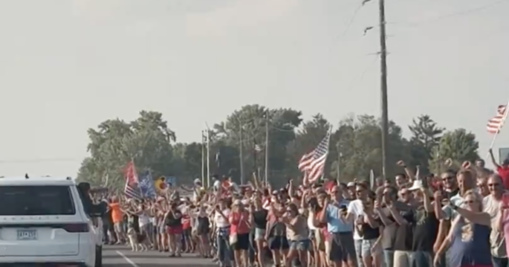Trump Receives Warm Welcome In Minnesota