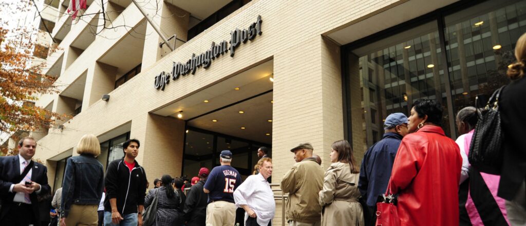 The Washington Post Faces Backlash For Misleading Front Page On Israeli Airstrikes